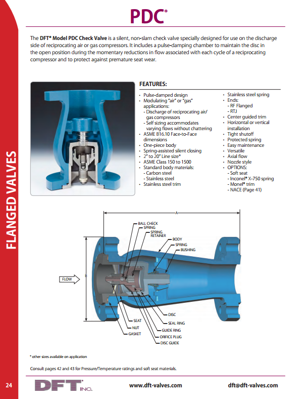 Literature | DFT Valves