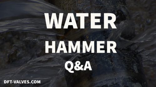 water hammer Q&A