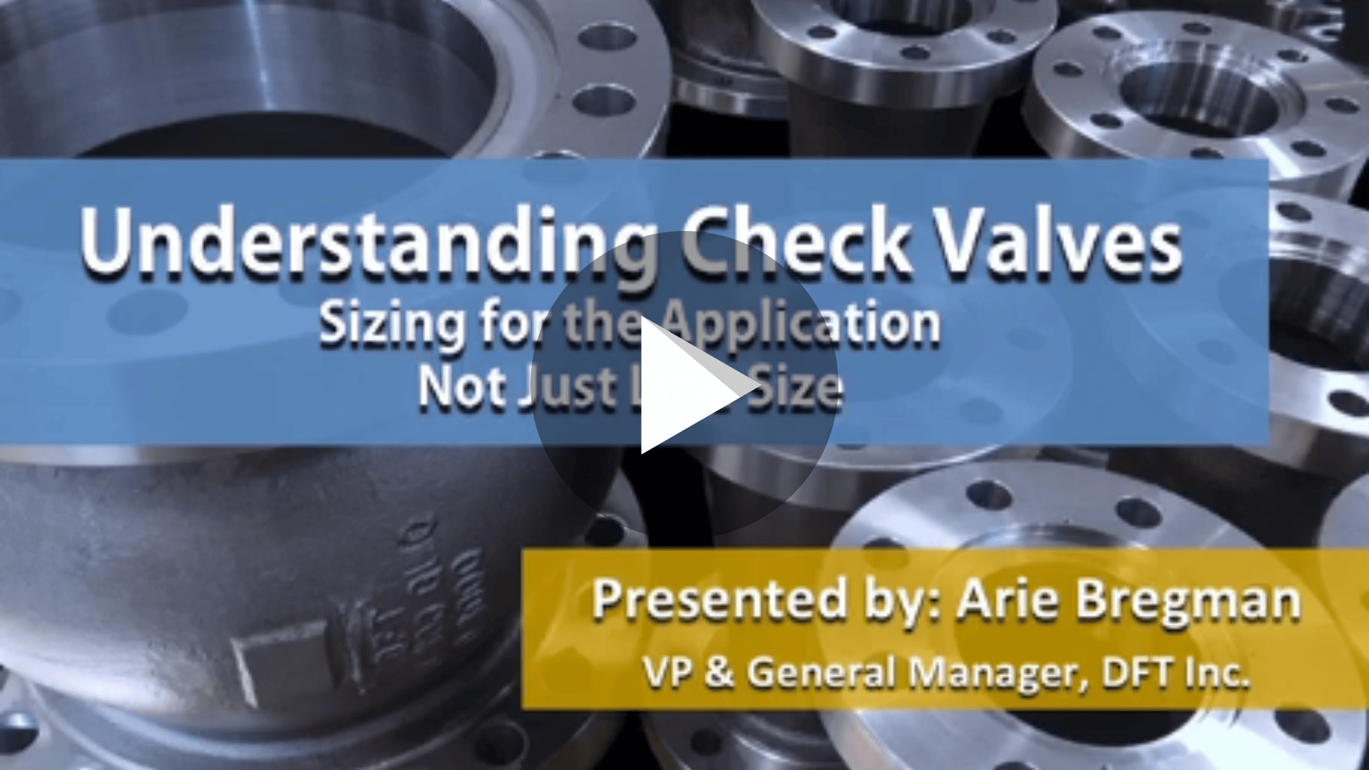 Understanding Check Valves: Size for the Application