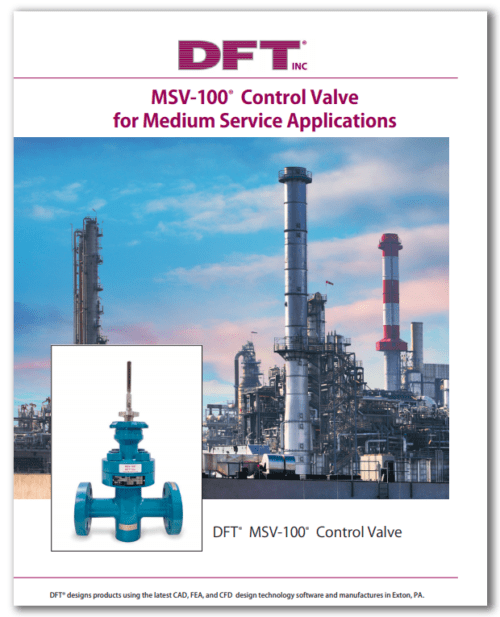 msv 100 control valve catalog