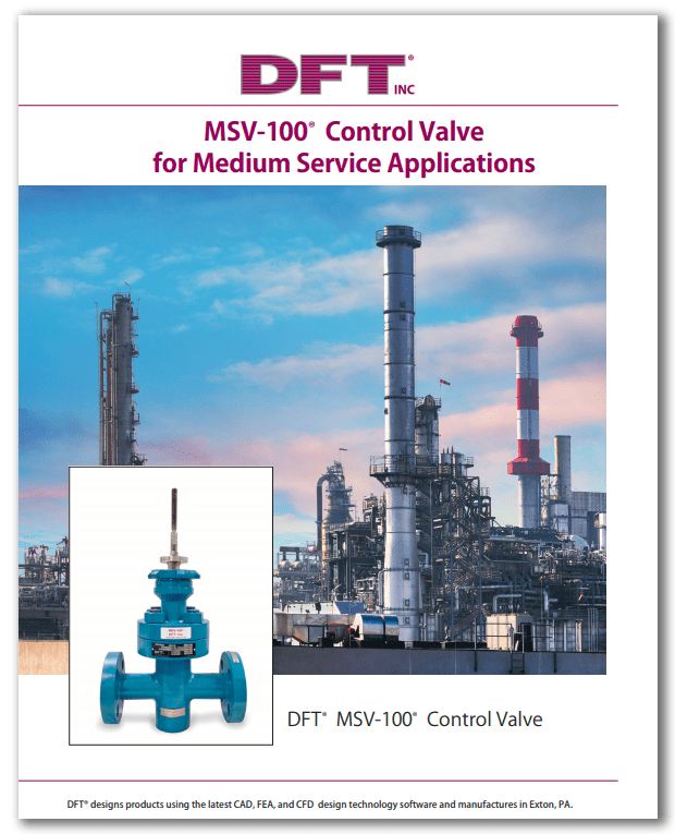 MSV-100<sup>®</sup> Control Valve