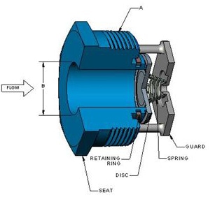 Vacuum Breaker Check Valve diagram